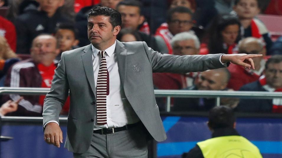 Benfica coach Rui Vitoria